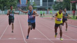 Sprinter Muda Batang Berhasil Meraih Medali Emas di Kejuaraan Atletik Jateng Open 2022