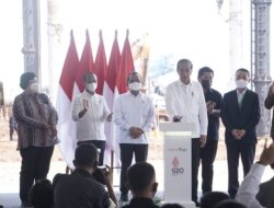 Presiden Jokowi Resmikan LG Energi Solution di Batang
