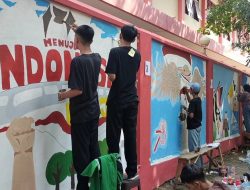 Lawan Vandalisme di Batang, Para Pelajar Luapkan Ekspresi Lewat Mural