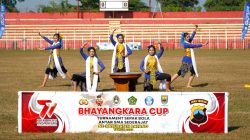 Bhayangkara Cup Polres Batang 2023 Suguhkan Tarian Adiguna dari Sanggar Jagadhita